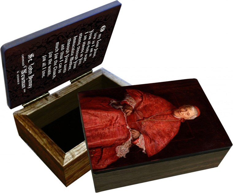 St. Cardinal Newman Keepsake Box