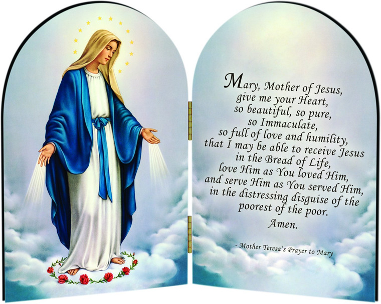 Our Lady of Grace Arched Diptych Our Lady of Grace Arched Diptych