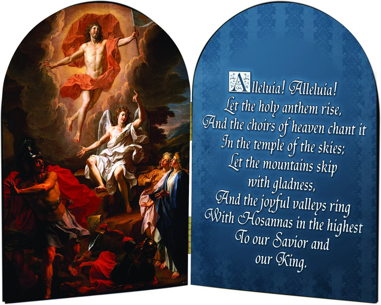 Resurrection Arched Diptych