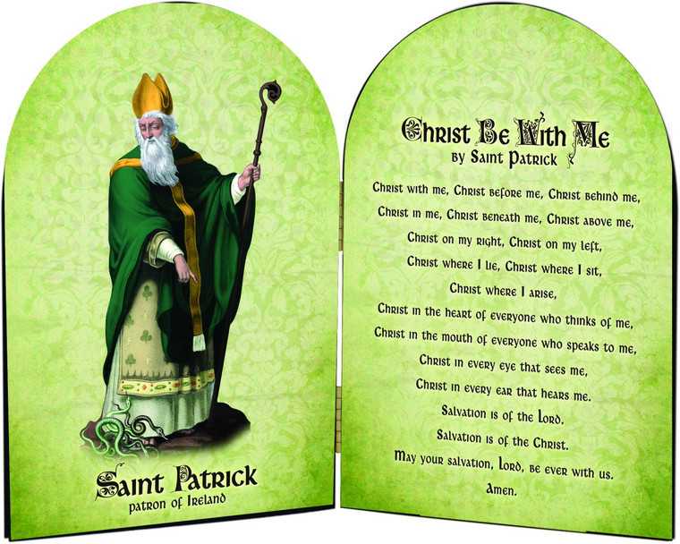 St. Patrick Arched Diptych