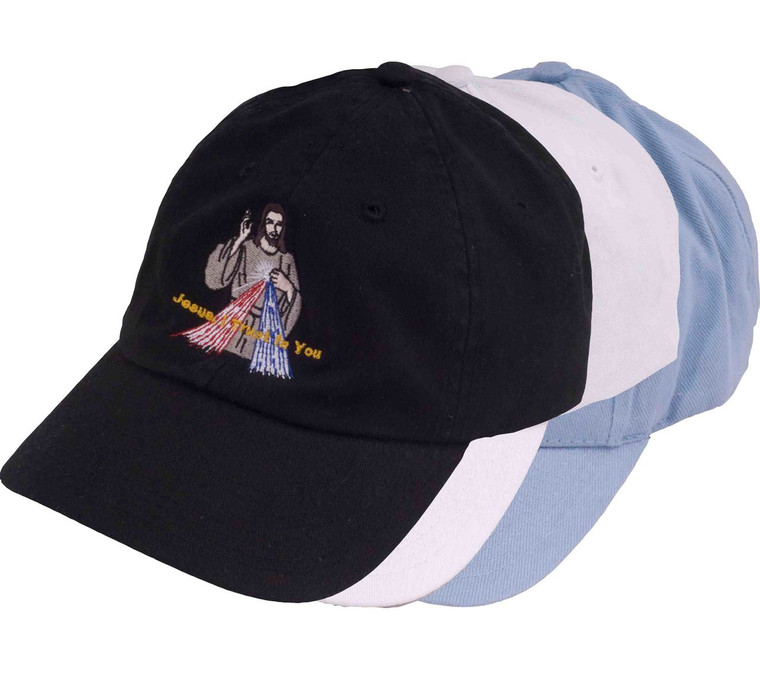 Divine Mercy Embroidered Hat