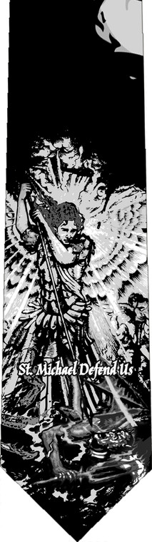 St. Michael Defend Us Tie