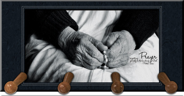 Mother Teresa Keychain Holder