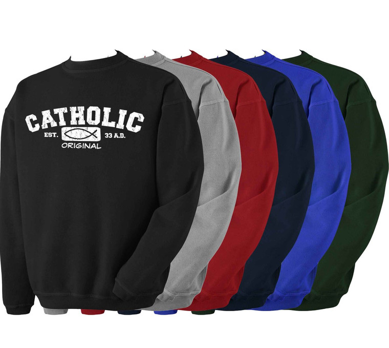 Catholic Original Crewneck Sweatshirt