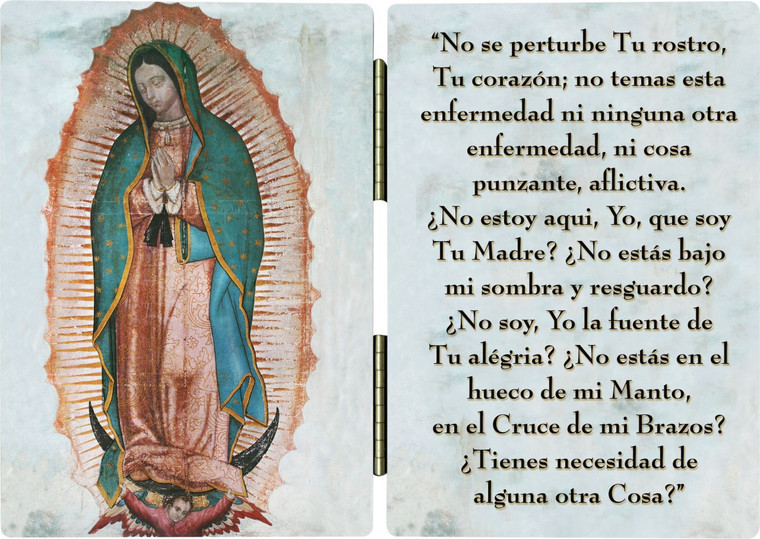 Our Lady of Guadalupe (Spanish) Diptych Our Lady of Guadalupe (Spanish) Diptych