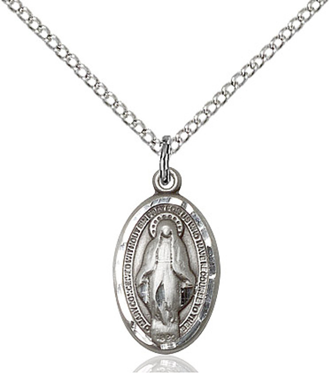 Sterling Silver Miraculous Medal A