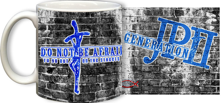 Generation JPII Mug (Brick b/w)