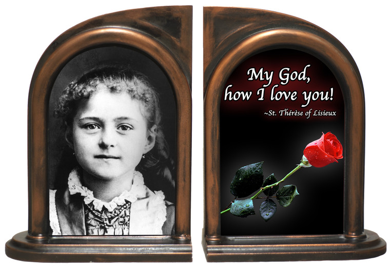 St. Therese (Child) Bookends