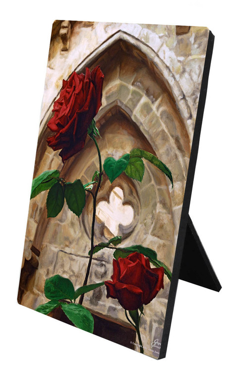 Roses Desk Plaque