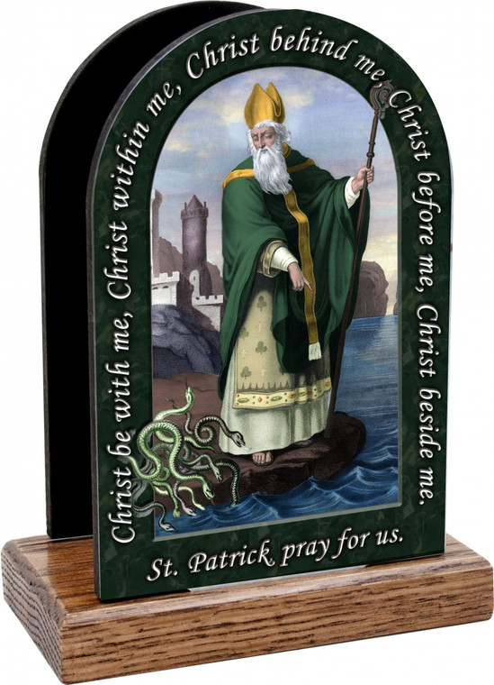 St. Patrick Prayer Table Organizer (Vertical)