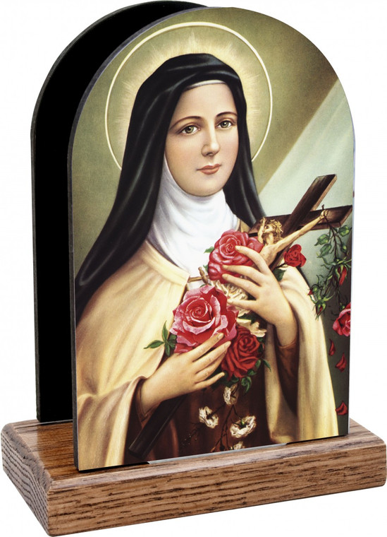 St. Therese of Lisieux Table Organizer (Vertical)