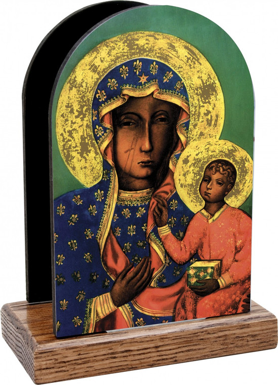 Our Lady of Czestachowa Table Organizer (Vertical)