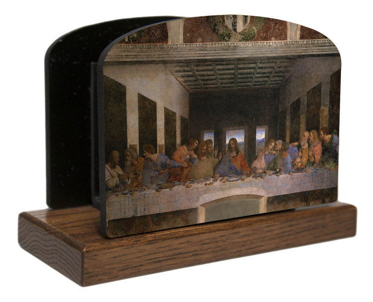 Last Supper by Da Vinci Horizontal Table Organizer