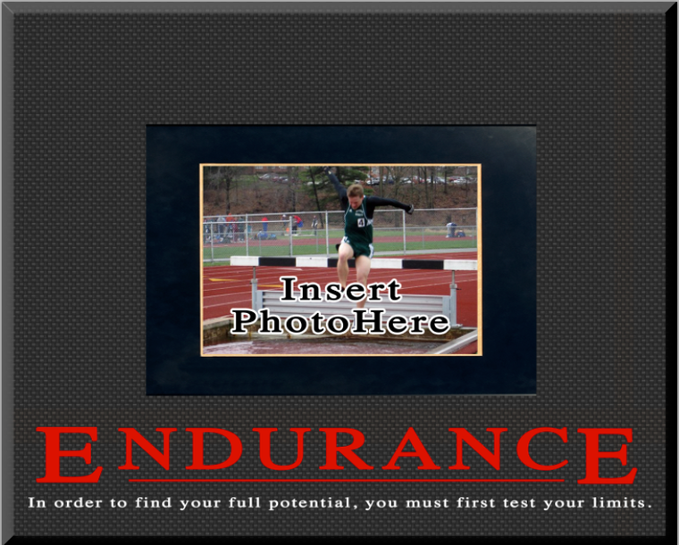 "Endurance" Picture Frame