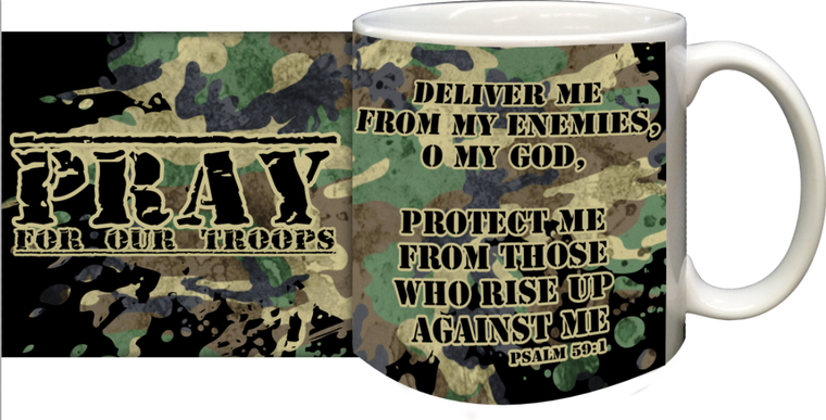 Pray for Our Troops Mug