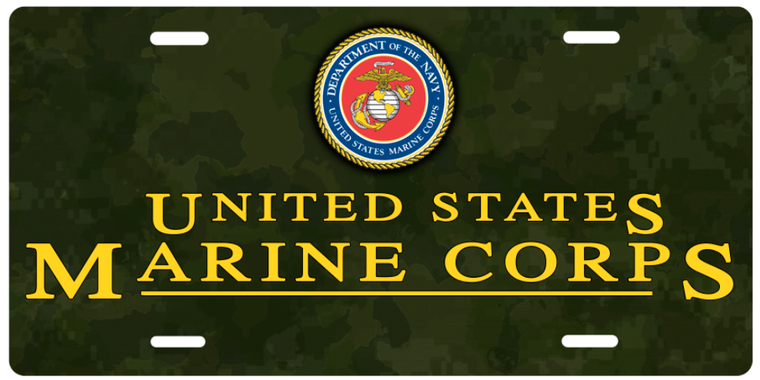 Marine License Plate