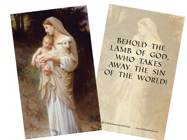 L'Innocence Holy Card