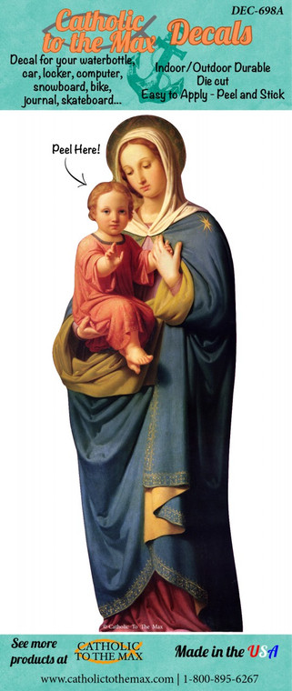 Madonna and Child Decal