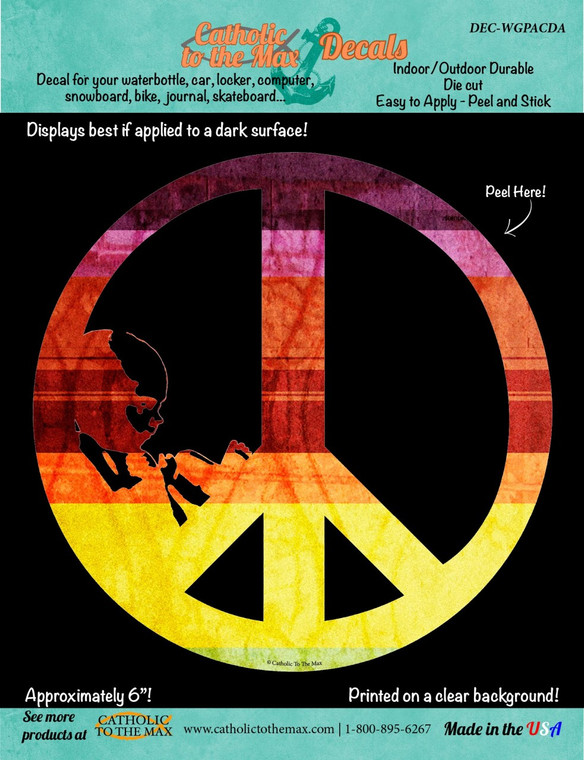 Give Peace a Chance (Color) Decal