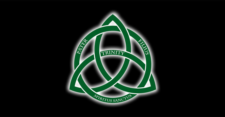 Trinity Logo Vinyl Bumper Sticker Trinity Logo Vinyl Bumper Sticker