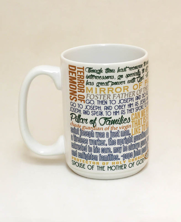 Saint Joseph Quote Mug