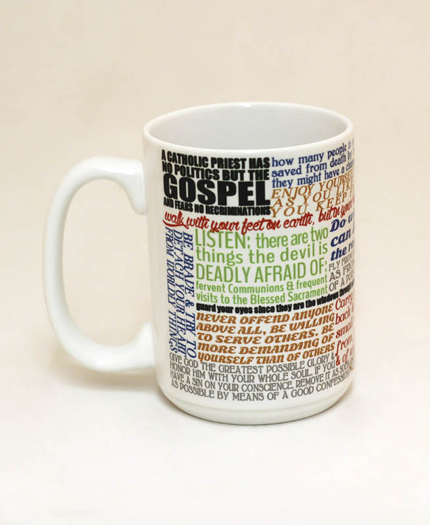 Saint John Bosco Quote Mug Saint John Bosco Quote Mug