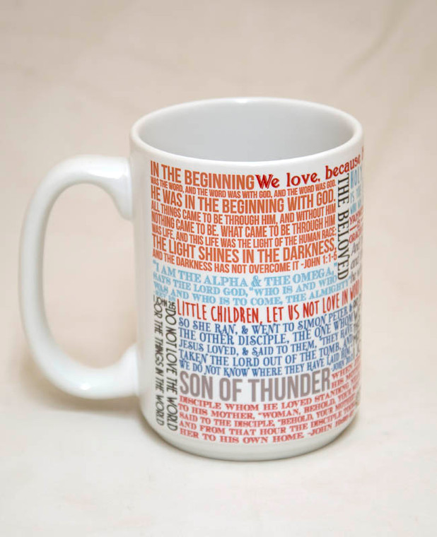 Saint John the Evangelist Quote Mug Saint John the Evangelist Quote Mug