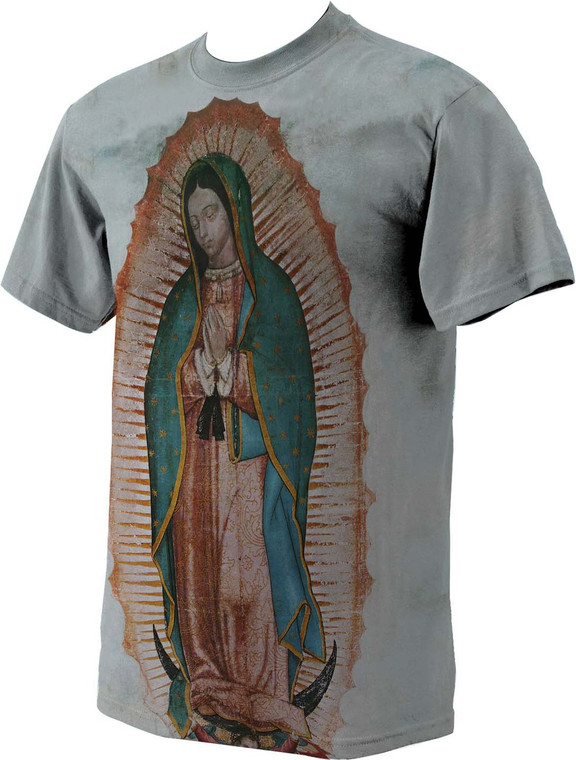 Our Lady of Guadalupe Graphic Poly T Shirt