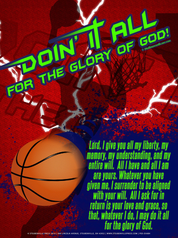 "Doing It All" Basketball Poster