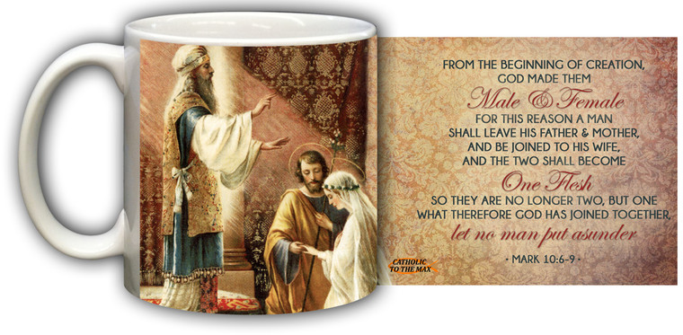 Wedding of Joseph & Mary Graphic Mug