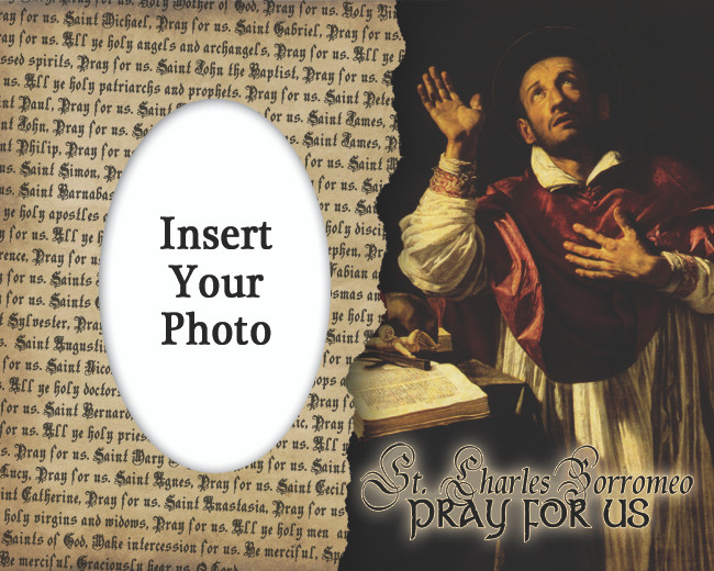 St. Charles Borromeo Photo Frame