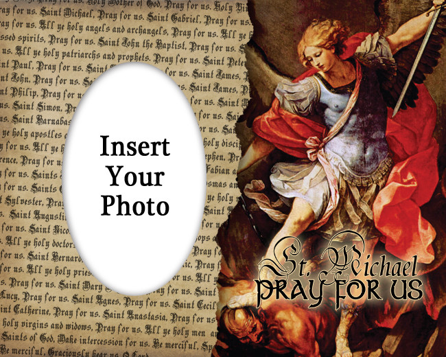 St. Michael the Archangel Photo Frame - Catholic to the Max