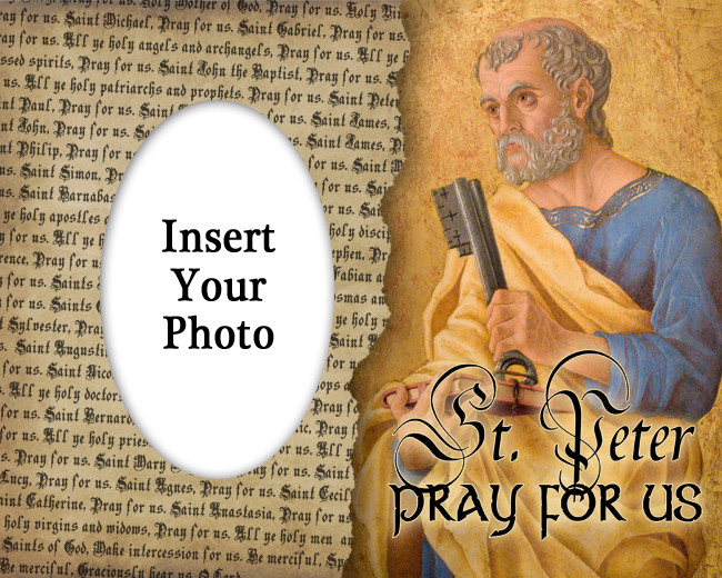 St. Peter Photo Frame