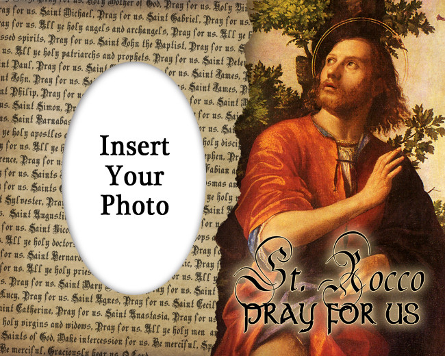 St. Rocco (Roch) Photo Frame