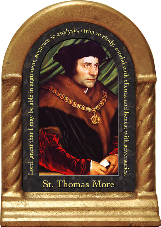 St. Thomas More Prayer Desk Shrine St. Thomas More Prayer Desk Shrine
