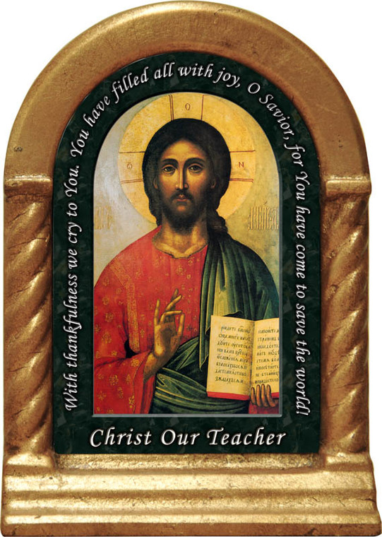 Christ the Teacher Prayer Desk Shrine