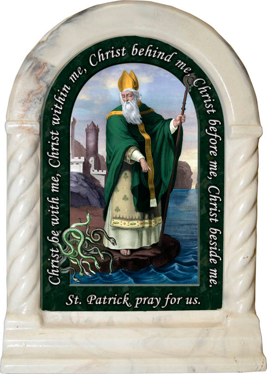 St. Patrick Prayer Desk Shrine