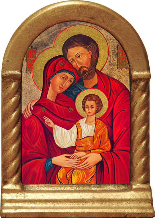 Holy Family Icon Desk Shrine