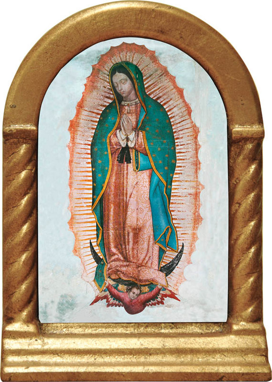 Our Lady of Guadalupe Desk Shrine
