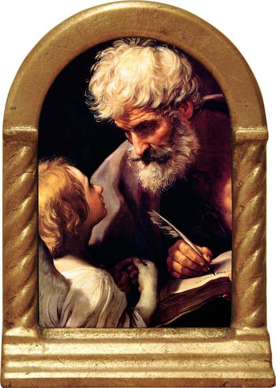 St. Matthew and the Angel Desk Shrine