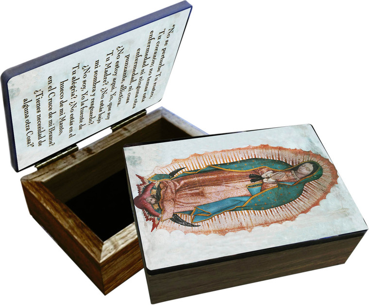 Our Lady of Guadalupe (Spanish) Keepsake Box