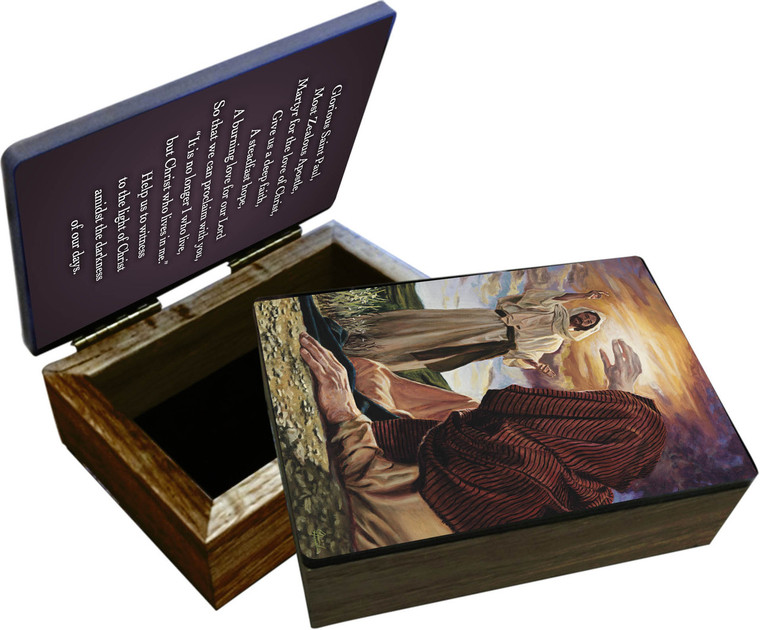 Conversion of St. Paul Keepsake Box