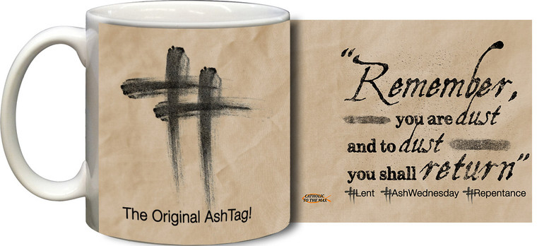 Ash Wednesday Mug (Tan) Ash Wednesday Mug (Tan)