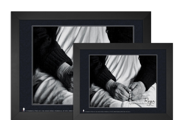 Spanish Mother Teresa (Hands) Poster