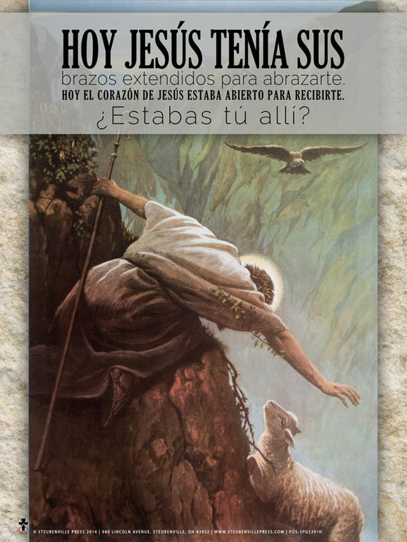 Spanish Good Shepherd Were You There? Poster