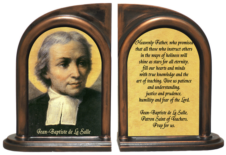 St. Jean-Baptiste de La Salle Bookends