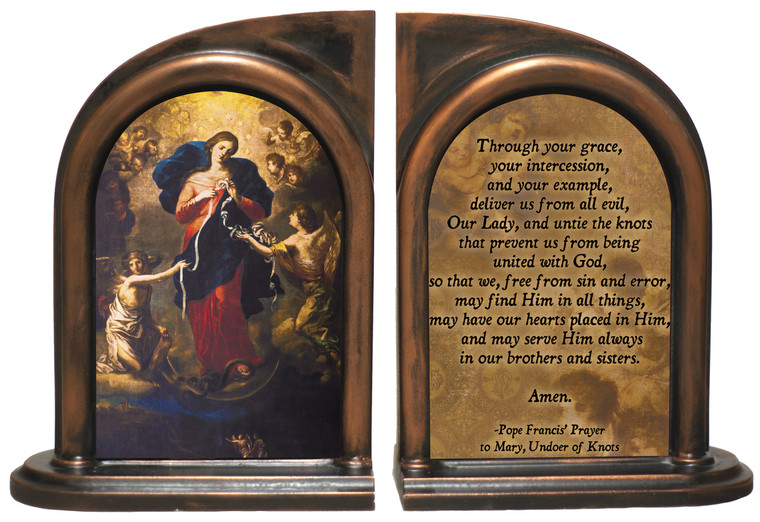 Mary Undoer of Knots Pope Francis' Prayer Bookends