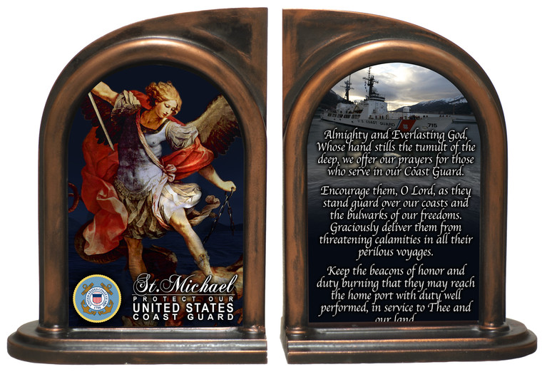 St. Michael Coast Guard Bookends