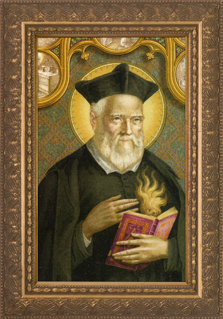 St Philip Neri Framed Art Catholic to the Max Online Catholic Store