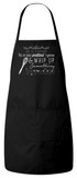 Life is a Kitchen Apron (Black)